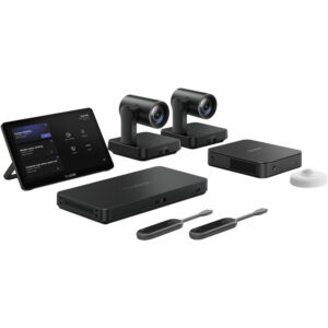 Yealink MVC940 Microsoft Teams MTR Kit, 2x UVC84 4K PTZ Camera, 2x WPP30 Dongles, AVHub, MCore Pro PC, MTouch-Plus Panel, RoomSensor, No Audio Devices