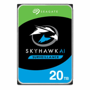 Seagate 20TB 3.5" SkyHawk AI Surveillance SATA 6Gb/s HDD 256MB Cache  5 years Limited Warranty