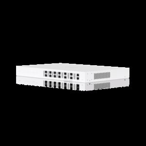 Ubiquiti UISP Fiber OLT XGS, 2048 Client Capacity, (8) 10G SFP+ OLT Ports, (4) 25G SFP28 Uplink Ports, AC/DC Power Module Redundancy Support