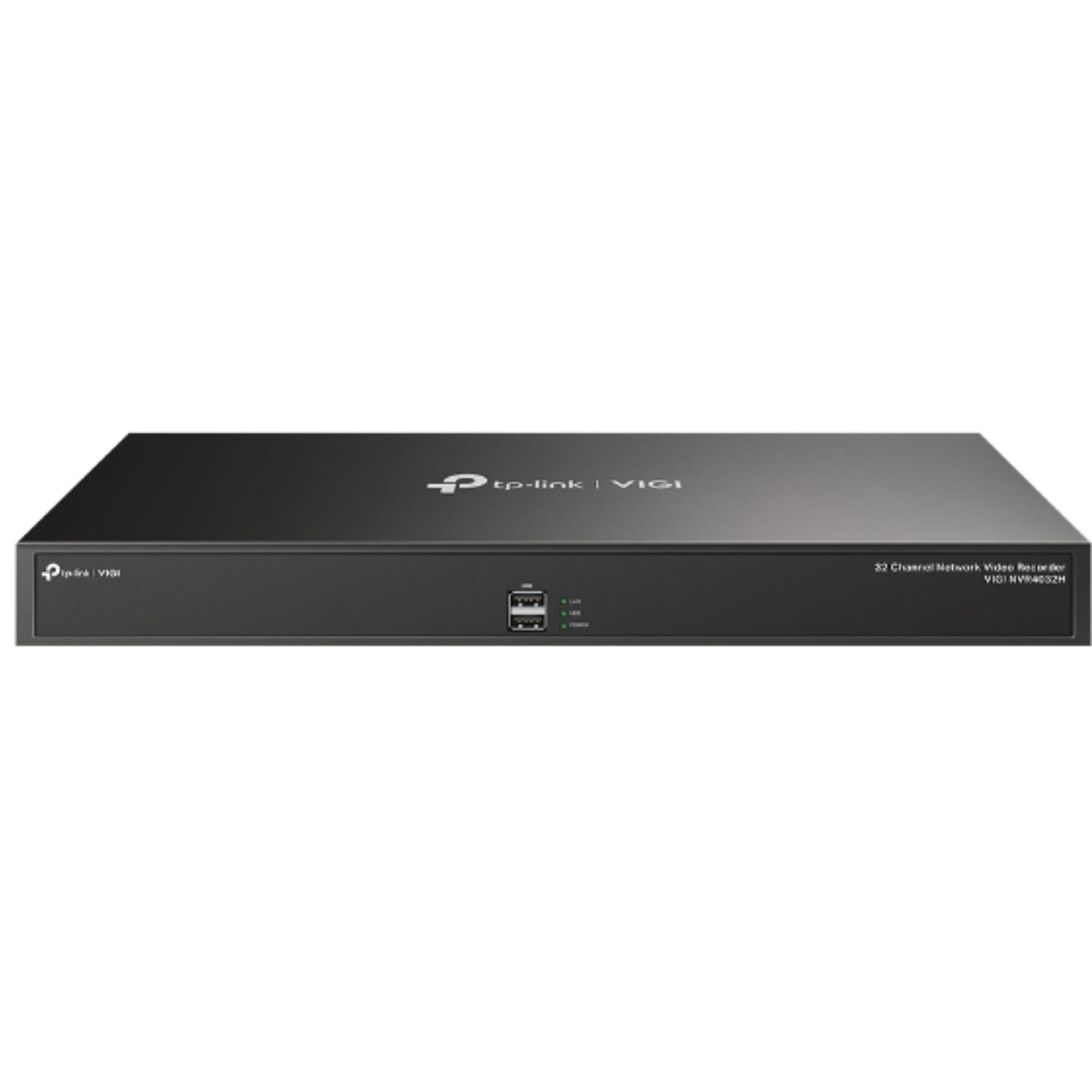 TP-Link VIGI NVR4032H 32 Channel Network Video Recorder, 16-ch@2MP/ 8-ch@4MP Decoding Capacity, 1 HDMI  1 VGA Interface (HDD Not Included)