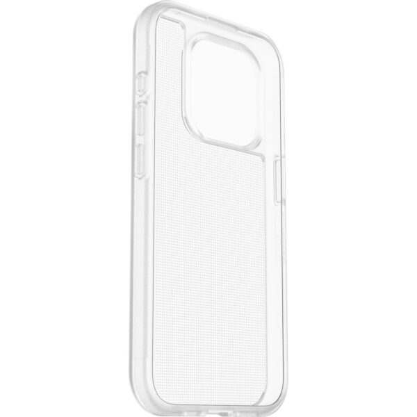 OtterBox React Case with Screen Protector Apple iPhone 15 Pro (6.1") Clear - (78-81235),DROP+ Military Standard Case ,2X Anti-Scratch Screen Protector