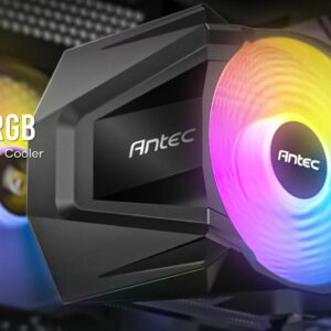 Antec A30 NEO ARGB CPU Air Cooler with 800 - 2000 RPM. 43.82 CFM max,  23.2 dB(A) 4 pin PWM LED 3 PIN. Performance CPU Cooler. TDP 125w. Intel AMD