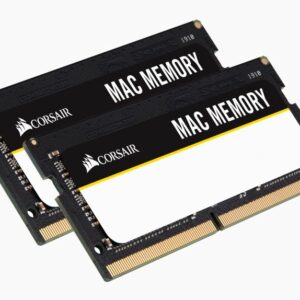 Corsair 64GB (2x32GB) DDR4 SODIMM 2666MHz C18 1.2V MAC Memory for Apple Macbook Notebook RAM