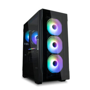Zalman I3 NEO TG BLACK, Mid-Tower, Tempered Glass, Drive Bays: 2×3.5″/2.5″, 3×2.5″, Expansion Slot: 7, Motherboard Support: ATX/mATX/Mini-ITX, Pre-Installed Fan: 4x120mm, ARGB, Black, 1 Year Warranty