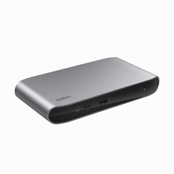 Belkin Connect Thunderbolt 4, 5-in-1 Core Hub - Space Grey(INC013AUSGY), Dual Display,40 Gbps, 96W Power Delivery,Thunderbolt 4, Docking Station, 2YR