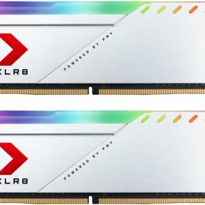 PNY MD16GK2D4320016XSRGB  (8GBx2,1 kit),UDIMM,RGB SILVER,DDR4-3200-16/18/18/36,1.35v (AMZ)