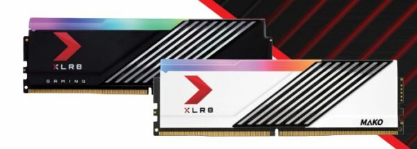 PNY XLR8 Gaming MAKO EPIC-X RGB™ DDR5 6400MHz (PC5-51200) 32GB(2x16GB)/ Voltage 1.4V MD32GK2D5640032MXRGB HYNIX