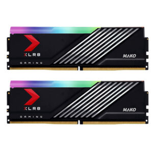 PNY XLR8 Gaming MAKO EPIC-X RGB™ DDR5 6400MHz (PC5-51200) 32GB(2x16GB)/ Voltage 1.4V MD32GK2D5640032MXRGB HYNIX