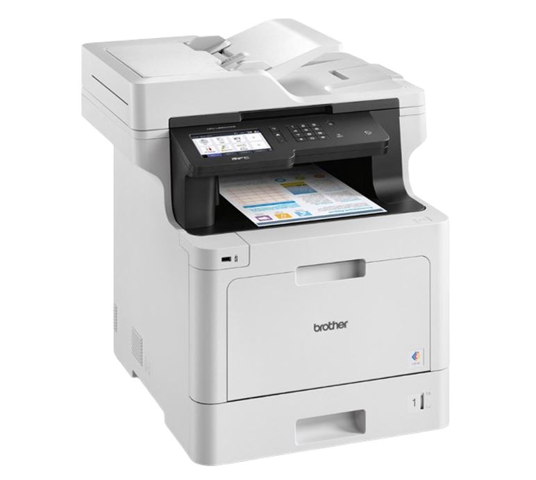 Brother MFC-L8900CDW Print Speed up to 31ppm(MonoColour) 2-Sided  (Duplex) Print, 2-sided (Duplex) Scan USB  Wired  Wireless Network. 250 Sheets