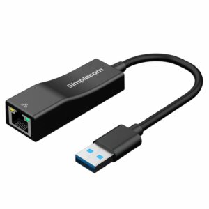 Simplecom NU302 SuperSpeed USB 3.0 to RJ45 Gigabit 1000Mbps Ethernet Network Adapter