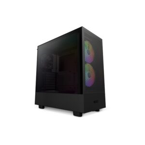 Black H5 Flow RGB Mid Tower Chassis