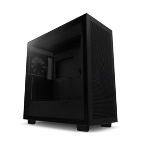 Matte Black H7 Flow Mid Tower Chassis
