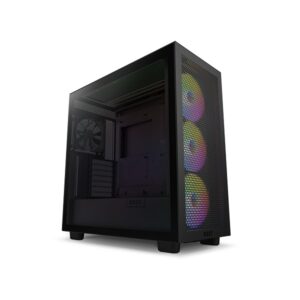 Matte Black H7 Flow RGB Mid Tower Chassis