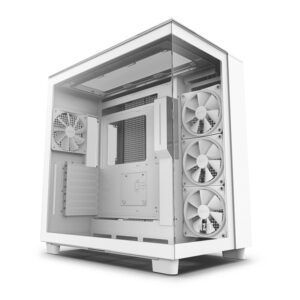 Matte White H9 Elite Mid Tower Chassis
