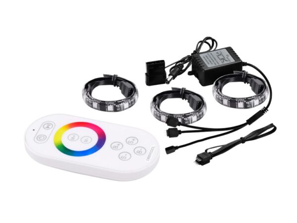 Deepcool RGB Colour LED 360 Strip Lighting Kit (Magnetic), 16.8 Million Colours, Omni Radio(EOL)