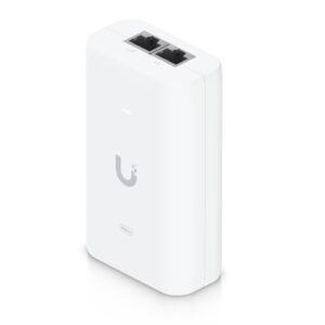 Ubiquiti U-PoE++ Adapter, Can power UniFi PoE++ Devices With Wireless Mesh Applications, Or Offload PoE Switch Power Dependencies, Max. PoE+ Watta 60W