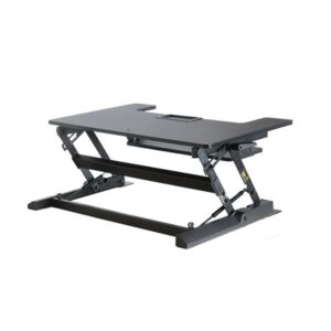 Black Height Adjustable Sit & Stand Desk