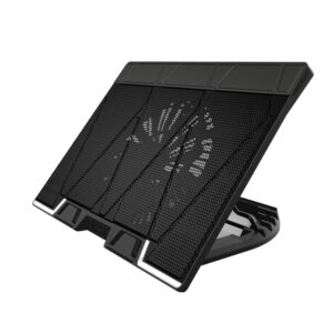 Zalman ZM-NS3000, 17″ Laptop Cooling Stand, Fan Size: 200mm, Height Adjustable Upto 6-Level, Black, 1 Year Warranty