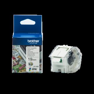 Brother CZ-1003 Full Colour continuous label roll, 19mm wide to Suit VC-500W