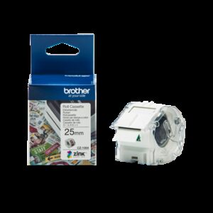 Brother CZ-1004 Full Colour continuous label roll, 25mm wide to Suit VC-500W
