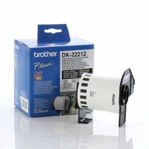 Brother White Cont. Film Roll Direct Thermal 62mm x 15.24mm