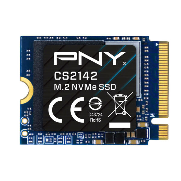 PNY CS2142 1TB PCIe M.2 2230 NVMe Gen4x4 SSD  4,900MB/s 3200MB/s  5yrs