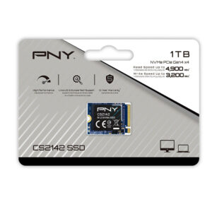 PNY CS2142 1TB PCIe M.2 2230 NVMe Gen4x4 SSD  4,900MB/s 3200MB/s  5yrs