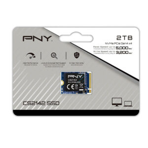 PNY CS2142 2TB PCIe M.2 2230 NVMe Gen4x4 SSD 5,000MB/s 3200MB/s  5yrs