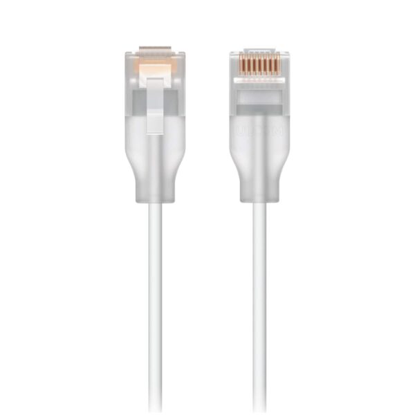 Ubiquiti UniFi Etherlighting Patch Cable, Single Unit, Indoor, Length 0.15m, White/Translucent, Incl 2Yr Warr