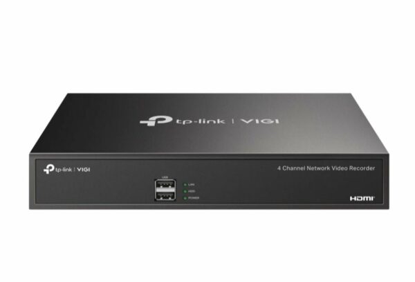 TP-Link VIGI NVR1004H VIGI 4 Channel Network Video Recorder (HDD Not Included)