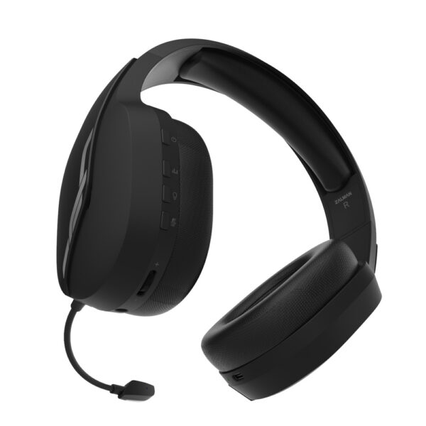 Zalman, ZM-HPS700W BK, Archer Gaming Headset, Wireless, Distance: 10m, Black, 1 Year Warranty