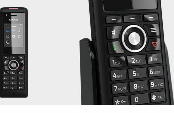 SNOM M85 Industrial DECT Handset, Wideband HD Audio Quality, Bluetooth Compadibility, TalkTime Up To 12 Hours