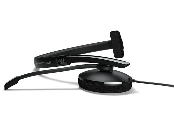 EPOS ADAPT 130T USB II, On-ear, single-sided USB-A headset with in-line call control and foam earpad. Optimised for UC