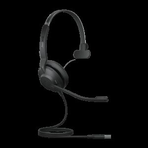 Jabra Evolve2 30 SE Wired USB-A UC Mono Headset, Lightweight  Durable, Noise Isolating Ear Cushions, Clear Calls, 2Yr Warranty