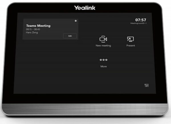 Yealink CTP18 Teams Collaboration Touch Panel, Annotation on Shared Content, Conference Control, Flexible Deployment