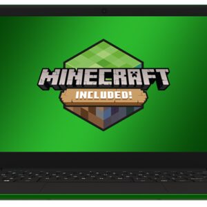 Leader Companion 403 Green - Minecraft Edition - 14" HD, Intel N4020, 4GB RAM, 128GB eMMC, Wi-Fi AC, Windows 11 Professional, 1 Year Warranty