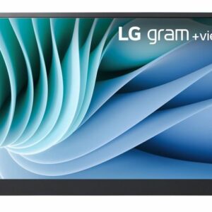 LG Gram +View 16” Portable Monitor WQXGA 2K 2560x1600 16:10 2xUSB-C Auto Rotate Tilt Pivot Power Delivery DisplayPort Anti-Glare Alternate Mode 670g