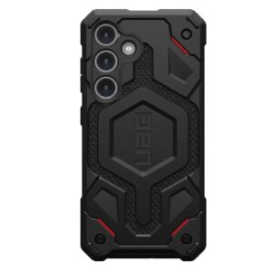 UAG Monarch Pro Magnetic Kevlar Samsung Galaxy S24 5G (6.2") Case - Black (214412113940), 25 ft. Drop Protection (7.6M), Multiple Layers,Tactical Grip