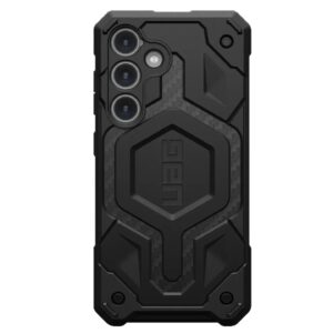UAG Monarch Samsung Galaxy S24+ 5G (6.7") Case - Carbon Fiber (214413114242), 20ft. Drop Protection (6M), Multiple Layers, Tactical Grip, Rugged