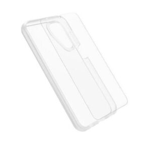OtterBox React Case With Otter Glass Samsung Galaxy A15 4G / A15 5G (6.5") -Clear (78-81407),DROP+ Military Standard Case,Wireless Charging Compatible