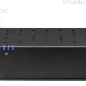 Cradlepoint E100 Enterprise Branch Router, 5G, Firewall, 4x SMA connectors 5x GbE Ethernet Ports, Dual Band Wi-Fi 5, 3-Year NetCloud Essentials Plan