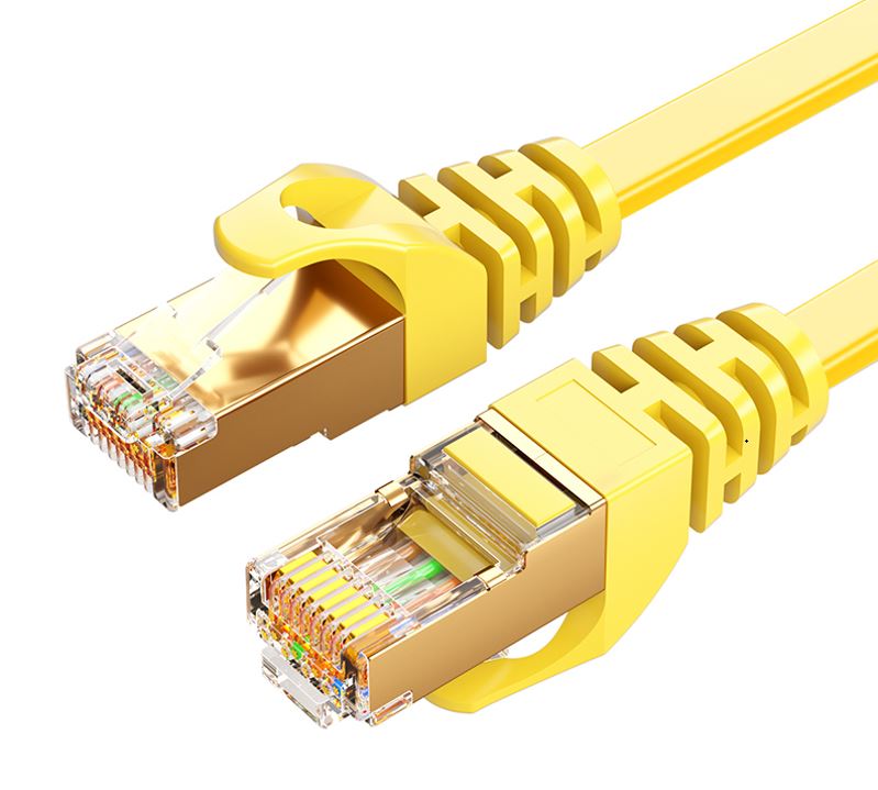 8Ware CAT7 Cable 5m - Yellow Color RJ45 Ethernet Network LAN UTP Patch Cord Snagless