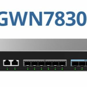 Grandstream GWN7830 Enterprise Layer 3 Managed Aggregation Switch, 6 x SFP, 4 x SFP+, 2 x GigE