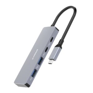 mbeat Elite 4-Port 10Gbps USB-C Gen 2 Hub (2A+2C)  Blazing Fast Gen 2 Speeds  Versatile USB Connectivity  Effortless Data Expansion