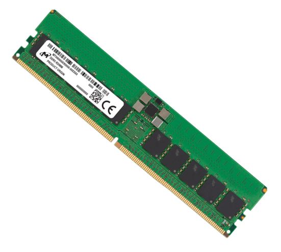 Micron/Crucial 32GB (1x32GB) DDR5 RDIMM 5600MHz CL46 2Rx8 ECC Registered Server Data Center Memory 3yr wty