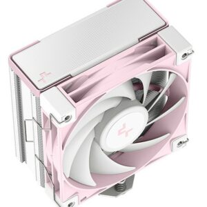 DeepCool AK400 Pink Limited Edition CPU Cooler, 120mm FDB Fan, Compatible with Intel LGA 1700, 1200, 1151, 1150, 1155, AMD AM5, AM4