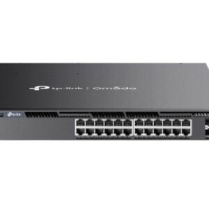 TP-Link SG6428XHP Omada 24-Port Gigabit Stackable L3 Managed PoE+ Switch with 4 10G Slots