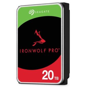 Seagate 20TB 3.5" IronWolf PRO NAS SATA 6Gb/s  7200RPM 256MB Cache HDD. 5 Years Warranty