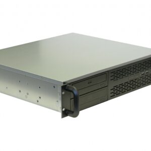 TGC Rack Mountable Server Chassis 2U 400mm, 2x 3.5" Fixed Bays, up to mATX Motherboard, 4x LP PCIe, ATX PSU Required