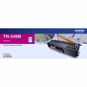 Brother TN-349M AYS *EXCLUSIVE TO B2B* Colour Laser Toner-Super High Yield Megenta- HL-L9200CDW MFC-L9550CDW - 6000Pages